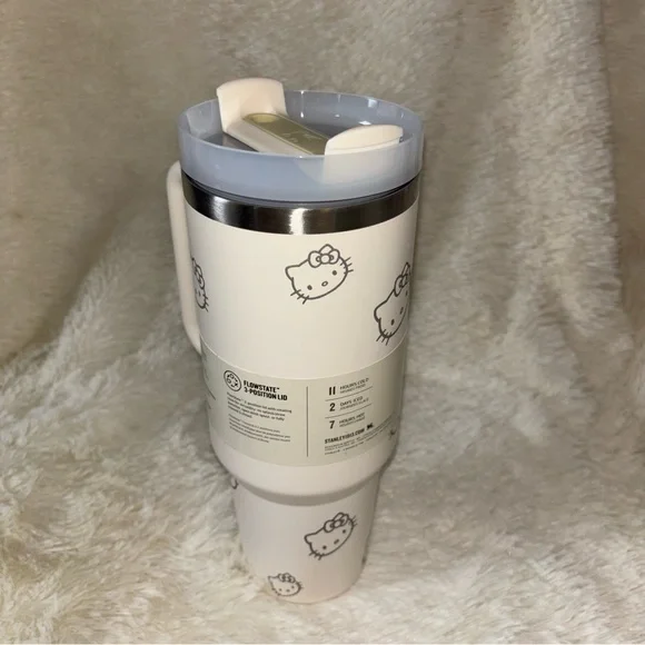 Stanley Hello Kitty Quencher Stainless Steel Tumbler 40oz - Picture 7 of 8